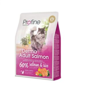 Profine Derma Adult Cat Food с лососем 10 кг