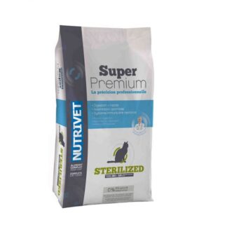 Nutrivet Super Premium Sterilized Сухой корм для кошек 8 кг