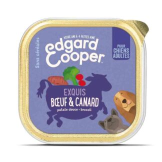 Edgard & Cooper Beef and Duck Tray для собак 11 x 150 г