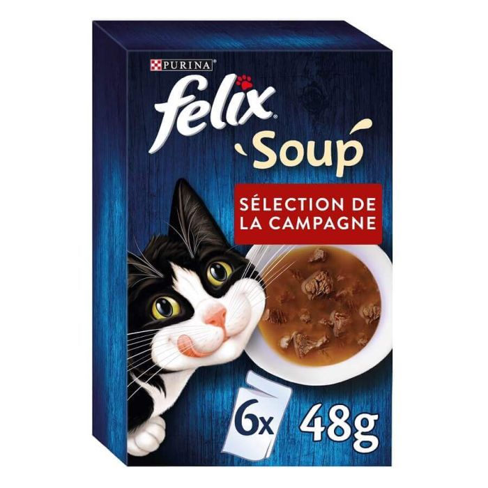 Felix Soup Selection Countryside Cat 6 x 48 г