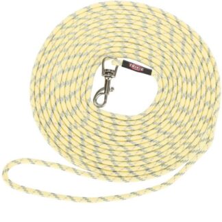 Трекинговый поводок Trixie Puppy желтый 8 м