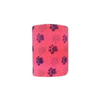 Связующие бинты 10 см Неоново-розовый след