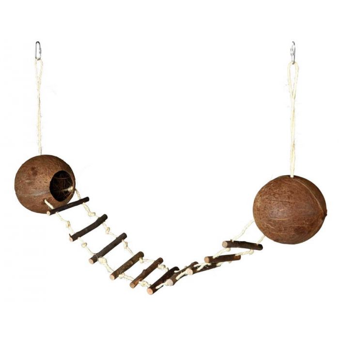 Кокосовый подвесной домик для мыши Trixie 13 x 100 см