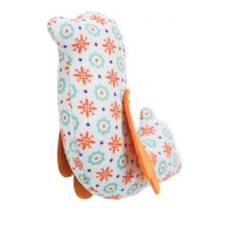 Мягкая игрушка Trixie Patterned Bird с кошачьей мятой 10 см