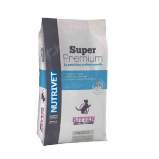 Сухой корм Nutrivet Super Premium Kitten 8 кг