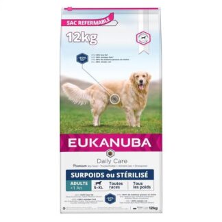 Eukanuba Dog Daily Care для избыточного веса или стерилизованный 12 кг