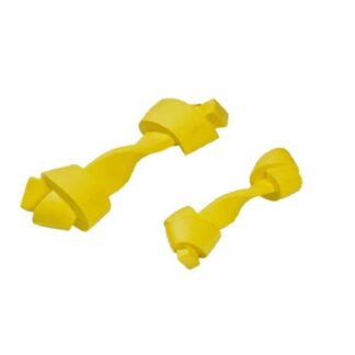 Игрушка для собак Bobby Bone Rope желтая 18 см