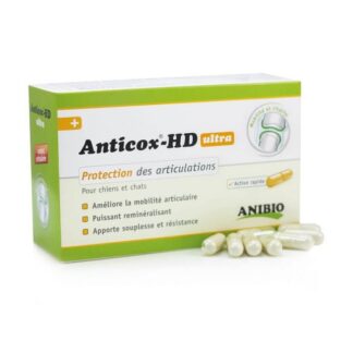 Anibio Anticox-HD Ultra для суставов собак и кошек 50 капсул