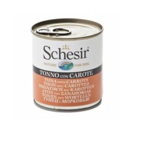 Schesir Тунец с морковью в желе для собак 16 x 285 г