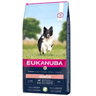 Eukanuba Senior Small and Medium Breed Lamb & Rice 12 кг