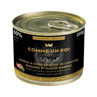 Comme Un Roi Cat Adult Lamb Food 6 x 200 г