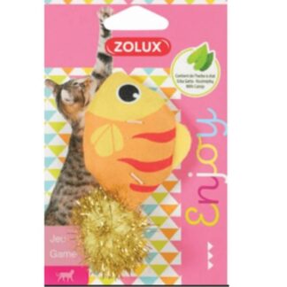 Zolux Lovely Fish Toy с кошачьей мятой