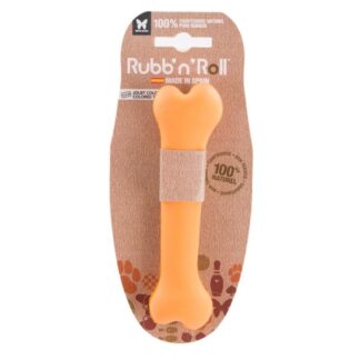 Игрушка для собак Rubb'n'Roll Color Bone Orange S