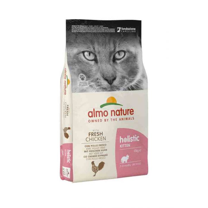 Almo Nature Kitten Holistic Chicken 12 кг