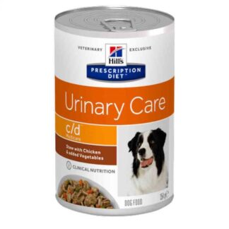 Hill's Prescription Diet Canine C/D Рагу для ухода за мочеиспусканием с курицей 12 x 354 гр