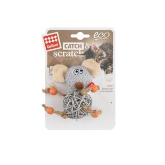 Ротанговая мышь Bubimex Balle Eco-Line для кошек