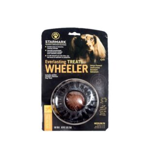 Starmark Toy Everlasting Treat Wheeler ? 11,5 x 6 см M