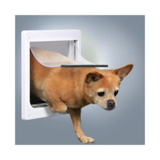 Заслонка для кошек Trixie, 2 позиции XS-S, белая