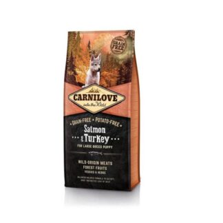 Carnilove Salmon and Turkey Puppy Large 12 кг