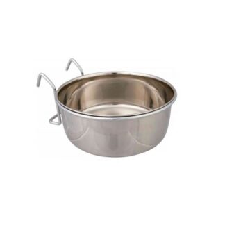 Кормушка для птиц Trixie из нержавеющей стали 900 мл