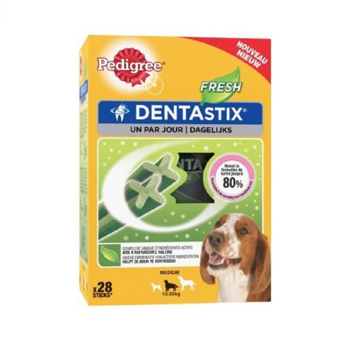 Pedigree Dentastix Fresh для средних собак 28 палочек