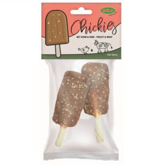 Лакомство для собак Bubimex chickies с курицей и говядиной 80 г