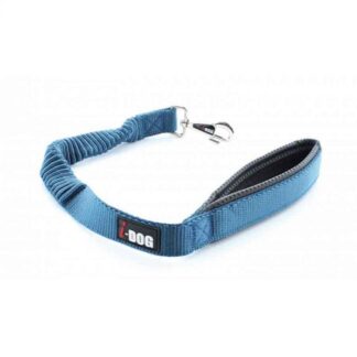 I-DOG Elastic Comfort Leash Синий/Серый 60 см