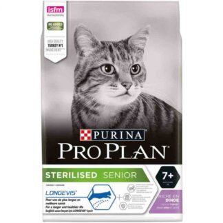Purina Proplan Longevis Senior Cat Стерилизованная индейка 3 кг