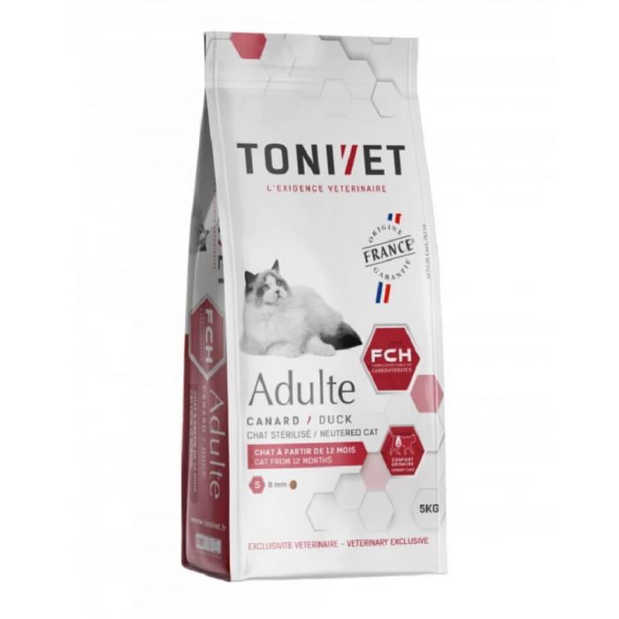 Tonivet Adult Cat утка 5 кг