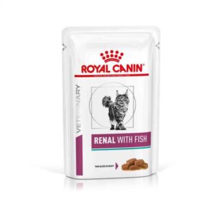 Royal Canin Vet Cat Renal Fish Sachet 12 x 85 г