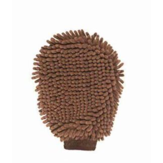DGS Dirty Dog Grooming Mitt коричневая перчатка для груминга 25 x 18 см