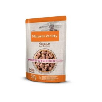 Nature's Variety Original Корм для кошек без зерна с говядиной и курицей 70 г
