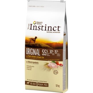 True Instinct Dog Original Medium/Maxi Adult Chick 12kg
