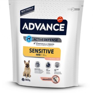 Advance Dog Mini Sensitive Salmon&Rice 0,8kg