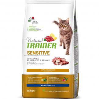 Trainer Natural Cat Sensitive Adult Duck 1,5kg