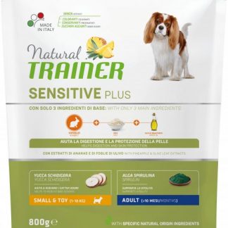 Trainer Natural Dog Sensitive Plus Adult Sm&Toy Rabbit 0,8kg