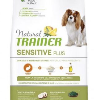 Trainer Natural Dog Sensitive Plus Adult Sm&Toy Rabbit 2,0kg