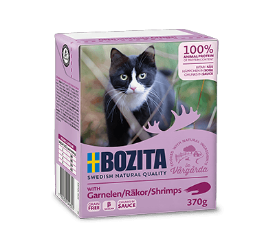 Bozita Cat, Shrimps Chunks in sauce 16x370g