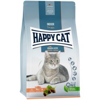 Happy Cat Adult Indoor Atlantik-Lachs - 4 kg