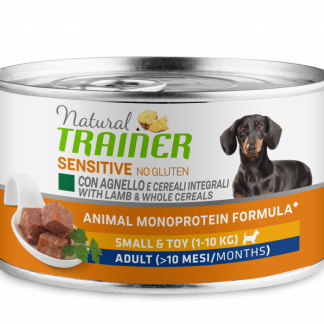 Trainer Natural Sensitive No Gluten Small&Toy Adult Lamb&Rice 150gr