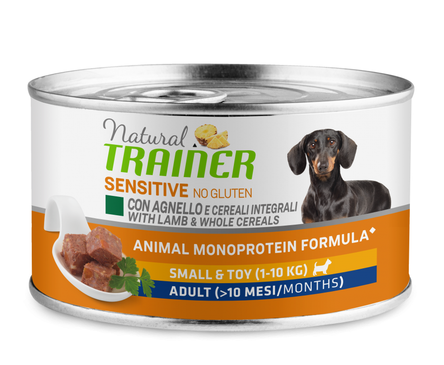 Trainer Natural Sensitive No Gluten Small&Toy Adult Lamb&Rice 150gr