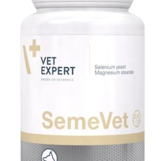 VetExpert SemeVet | 60 Tablets | Dietary Supplement Feed for Dogs | Support Reproduction in Male Dogs | Developed by Veterinarians | GMP Certified