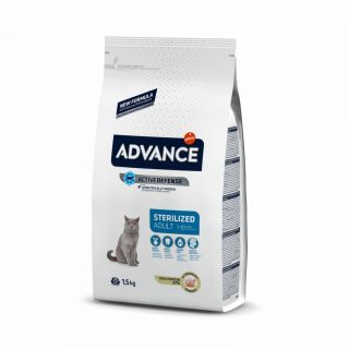 Advance Cat Sterilized Turkey&Barley 1,5 kg