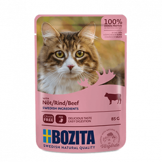 Bozita Cat, Beef Chunks in Sauce 12x85g