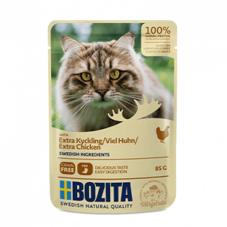 Bozita Cat, extra Chicken Chunks in Sauce 12x85g