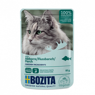 Bozita Cat, Perch Chunks in Jelly 12x85g