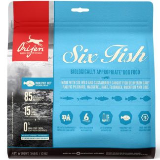 Orijen Six Fish Dog Dry Food 340gr