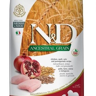 Farmina N&D Ancestral Grain Medium & Maxi Adult Chicken 2.5kg
