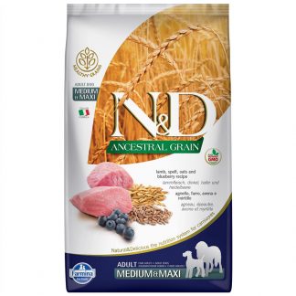 Farmina N&D Ancestral Grain Medium & Maxi Adult Lamb 2.5kg