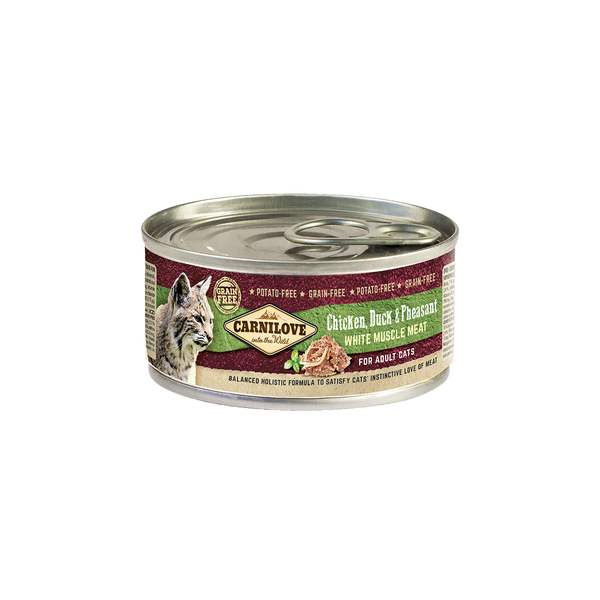 Carni Love cat Chicken Duck & Pheasant konserv kassidele 100g